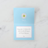 Van zaad tot bloei Leraar Bedankkaart (Binnen)