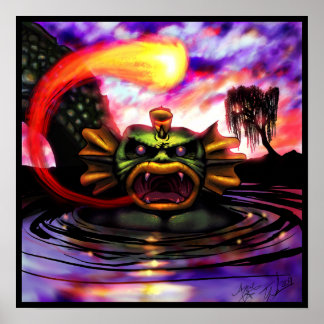 Van zijn Scaly Maw Poster