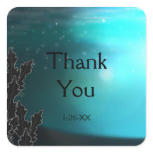 Van zonsondergang tot zonsopgang blauwe feestfavor