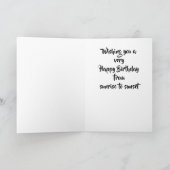 "VAN ZONSOPGANG TOT ZONSONDERGANG FIJNE VERJAARDAG KAART (Binnen)