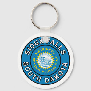 Van Zuid- Sioux Falls Dakota Sleutelhanger