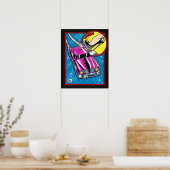 Vana DeVinyl™/Astro-Coupe Poster (Keuken)