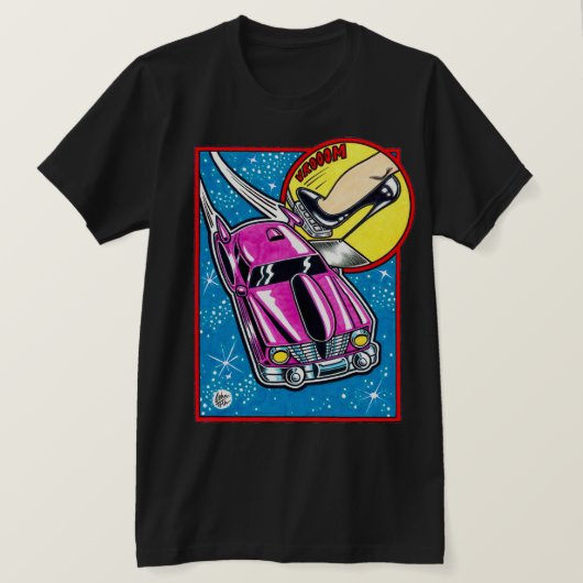 Vana DeVinyl™/Astro Coupe T-shirt (Design voorkant)