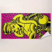 Vana DeVinyl™ badhanddoek (Voorkant)