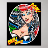 Vana DeVinyl™/Biker jas/Bam! Poster (Voorkant)