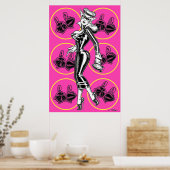 Vana DeVinyl™/Bizarre Fashions Poster (Keuken)