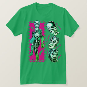 Vana DeVinyl™/Catcalls/Groen T-shirt