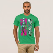 Vana DeVinyl™/Catcalls/Groen T-shirt (Voorkant volledig)