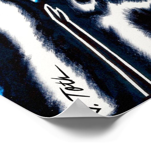 Vana DeVinyl™/Cosmic Swirl Poster (Hoek)