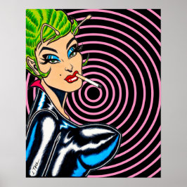 Vana DeVinyl™/Cosmische Werveling Poster