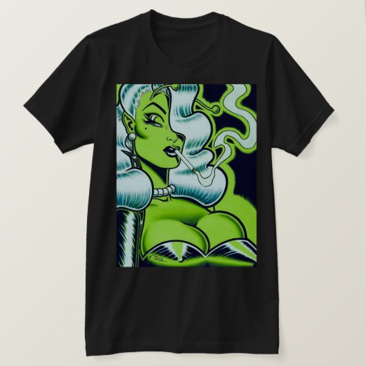 Vana DeVinyl™/Dangerous Dame T-Shirt (Design voorkant)