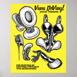 Vana DeVinyl™/Exotische Modes Poster