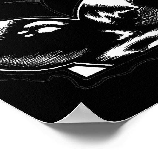 Vana DeVinyl™/Eyeballs Poster (Hoek)