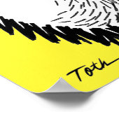 Vana DeVinyl™/Fun-Fur, PVC handschoenen Poster (Hoek)