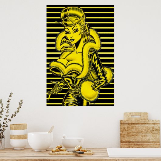 Vana DeVinyl™/Future Noir Poster (Keuken)