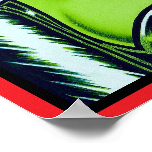 Vana DeVinyl™ / Gevaarlijke Dame Poster (Hoek)