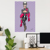 Vana DeVinyl™/Glamour Goddess Poster (Thuiskantoor)