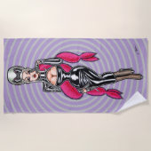 Vana DeVinyl™/Glamour Goddess Strandlaken (Voorkant)