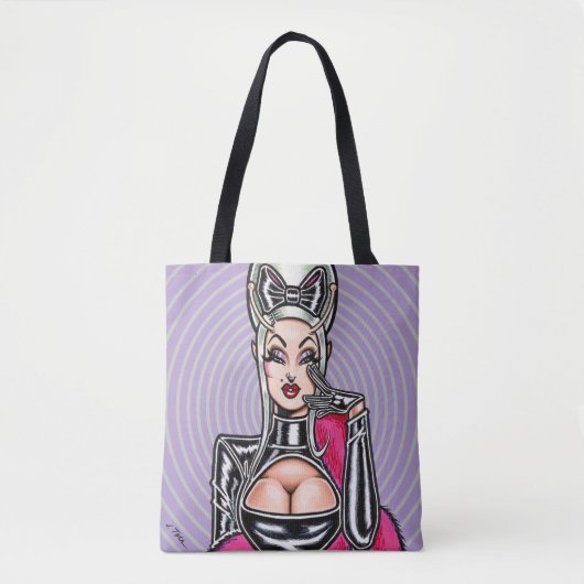 Vana DeVinyl™/Glamour Goddess Tote Bag (Voorkant)