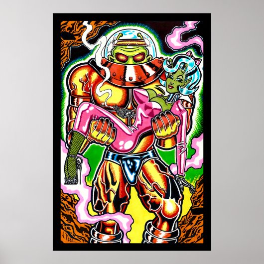 Vana DeVinyl™/Green Skinned/Carried Away Poster (Voorkant)