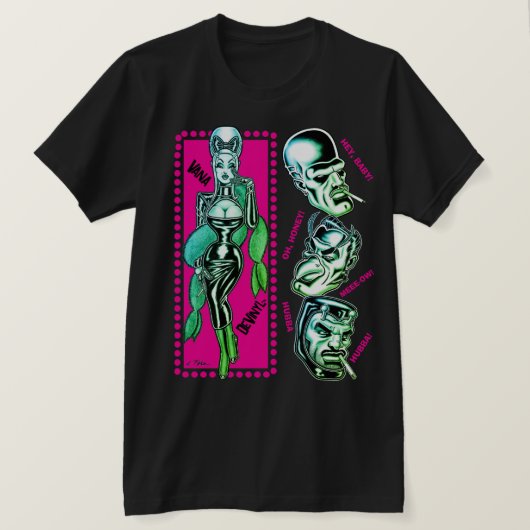 Vana DeVinyl™/Katcalls T-shirt (Design voorkant)