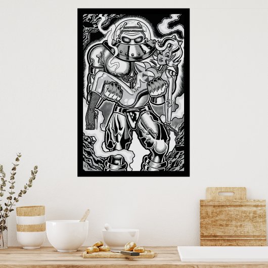 Vana DeVinyl™ / meegenomen Poster (Keuken)