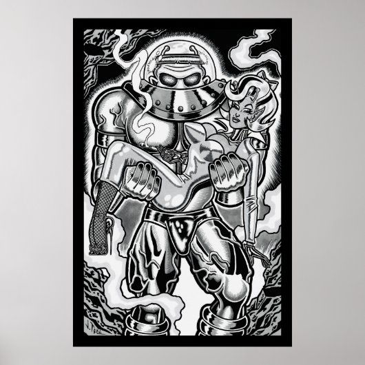 Vana DeVinyl™/Meegesleept Poster (Voorkant)