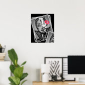 Vana DeVinyl™: Neo Noir/Kus Poster (Thuiskantoor)