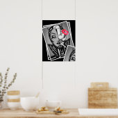 Vana DeVinyl™: Neo Noir/Kus Poster (Keuken)
