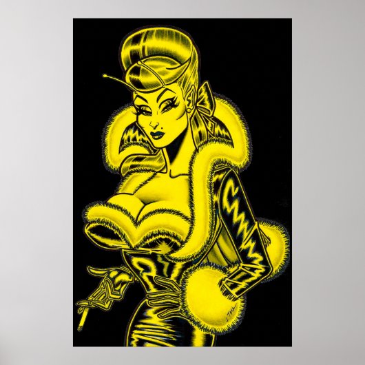 Vana DeVinyl™/PVC en Fun Fur Poster (Voorkant)