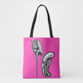 Vana DeVinyl™/Schoeisel en Modes Tote Bag (Voorkant)