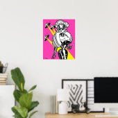Vana DeVinyl™/UFO's en Glamour Poster (Thuiskantoor)