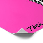 Vana DeVinyl™ / UFO's en Glamour Poster (Hoek)