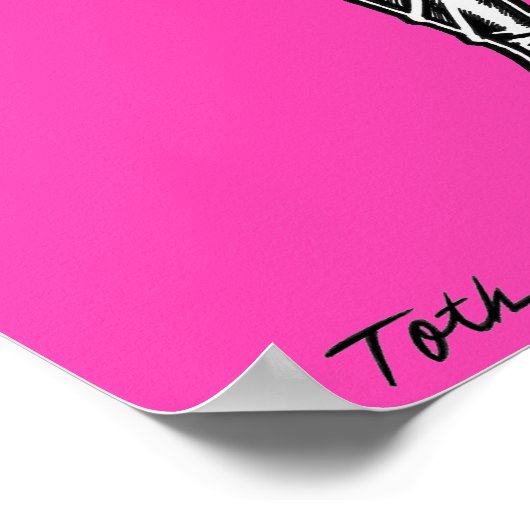 Vana DeVinyl™ / UFO's en Glamour Poster (Hoek)