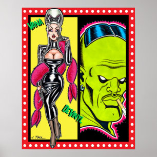 Vana DeVinyl™/Verliefd Poster