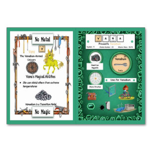 Vana - Vanadium Horn Unicorn Trading Kaart