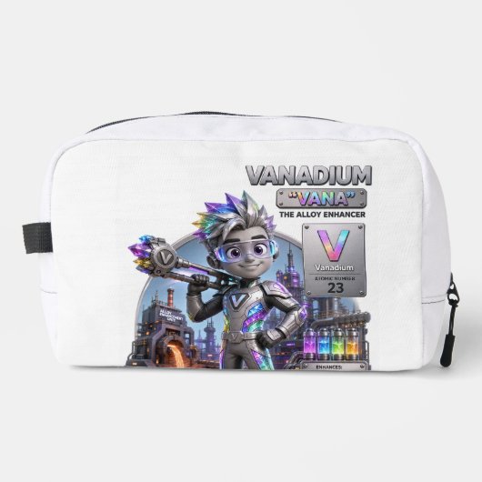 Vanadium "Vana" Toilettasjes Toilettasje (Voorkant)