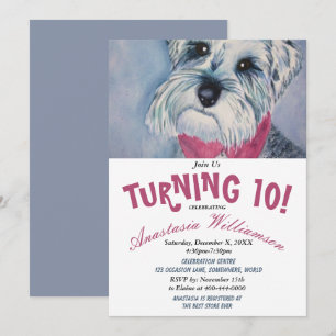 VANAF 10 BIEDDAGEN PARTIJ INVITE KAART