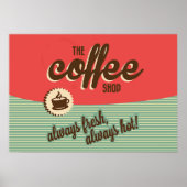  vanaf 1950: Koffiewinkelen Poster (Voorkant)