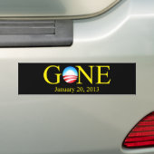 Vanaf 20 januari 2013 bumpersticker (Op auto)