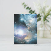 Vanaf de as van de eerste sterren briefkaart (Staand voorkant)