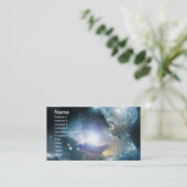 Vanaf de as van de eerste sterren visitekaartje (Staand voorkant)