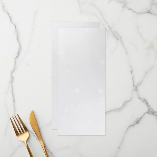 Vanaf de basis opnieuw ontwerpen - Maak een op maa Menu (Voorkant / Achterkant in situ)