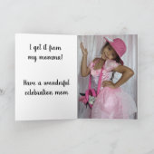 VANAF DE DAUGHTER-MOEDERDAG KAART (Binnen)