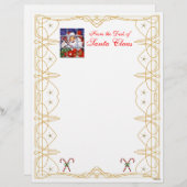 Vanaf de kerstbriefing op kantoor (Voorkant / Achterkant)