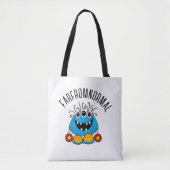 VANAF DE NORMALE DRIE-EYED MONSTER-CANVAS TAS (Voorkant)