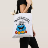 VANAF DE NORMALE DRIE-EYED MONSTER-CANVAS TAS (Dichtbij)