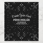 Vanaf het begin ontwerpen - wijn etiket (Enkel label)