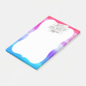 vanaf het bureau van moeder 4x6-laptop post-it® notes (Schuin)