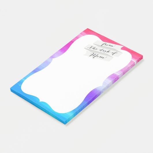 vanaf het bureau van moeder 4x6-laptop post-it® notes (Schuin)